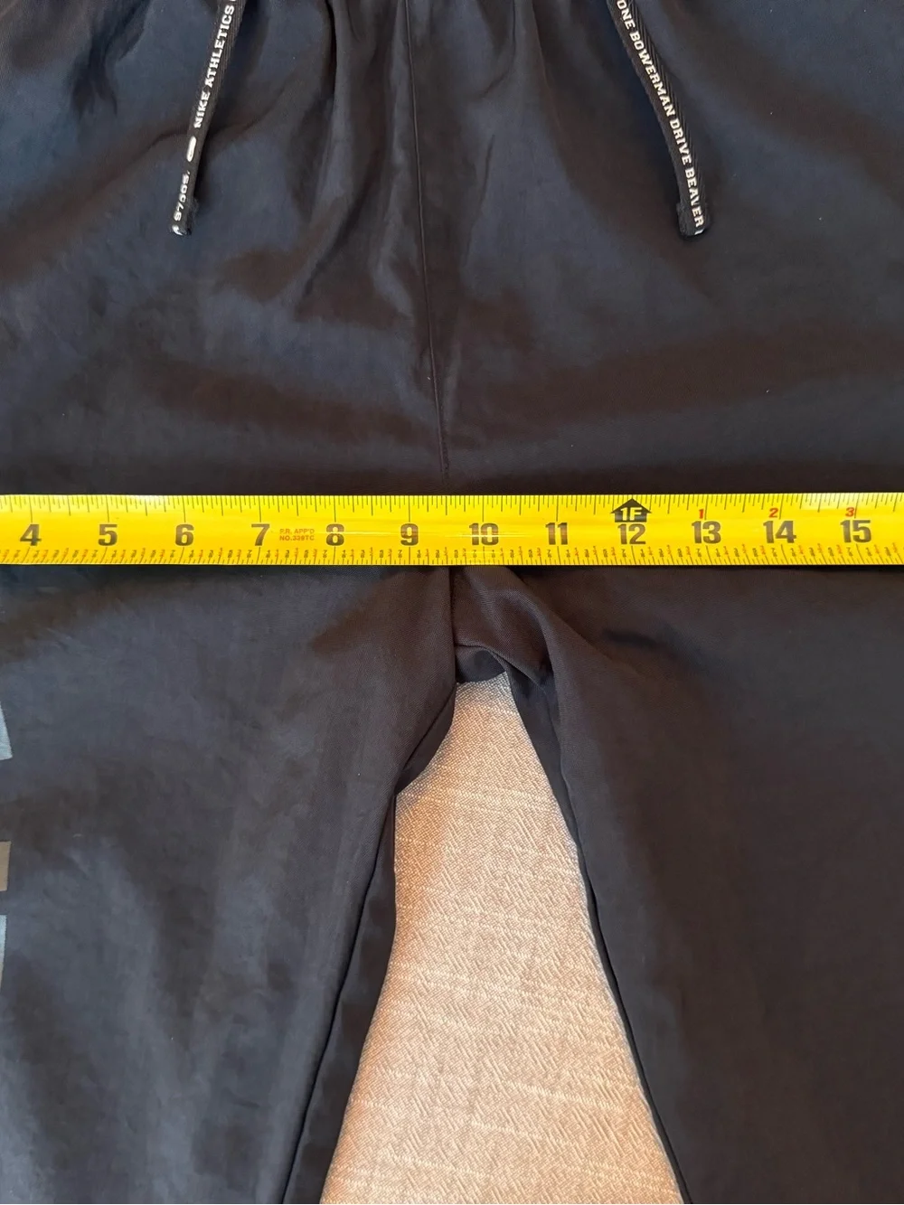 Nike Repel Youth Athletic Loose Fit Woven Training Pants Black Size Medium